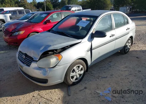2009 Hyundai Accent Gls z USA, uszkodzony, nr VIN KMHCM46C39U292724